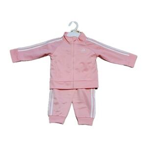 Adidas Track Set Girls Toddler Size 12 Month NWT